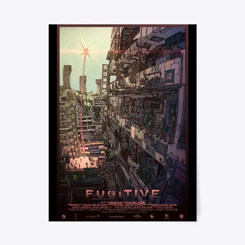 Fugitive poster VI medium