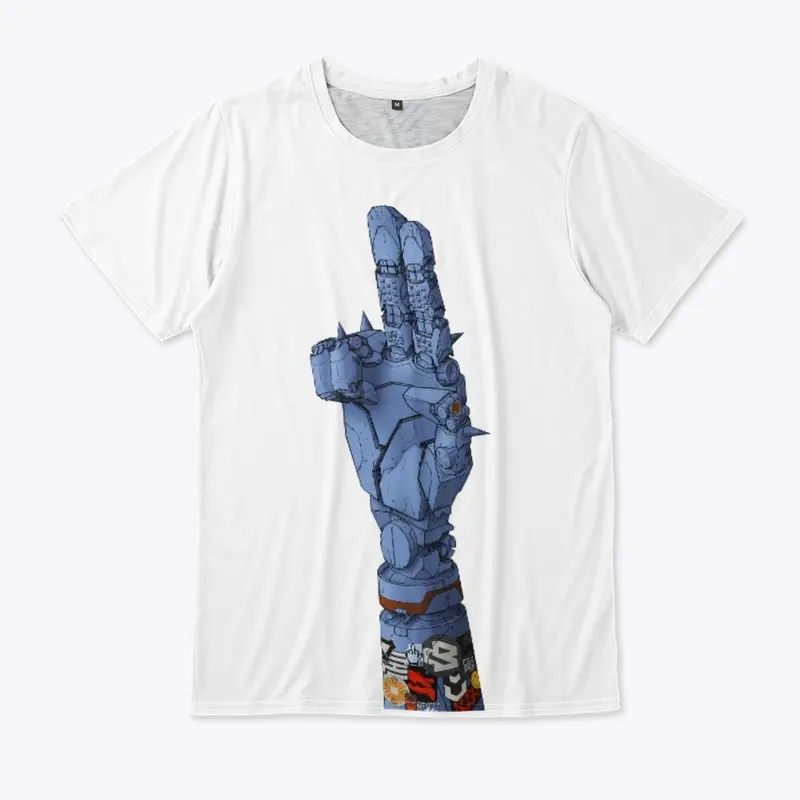 GunCyberFinger Allover Blue